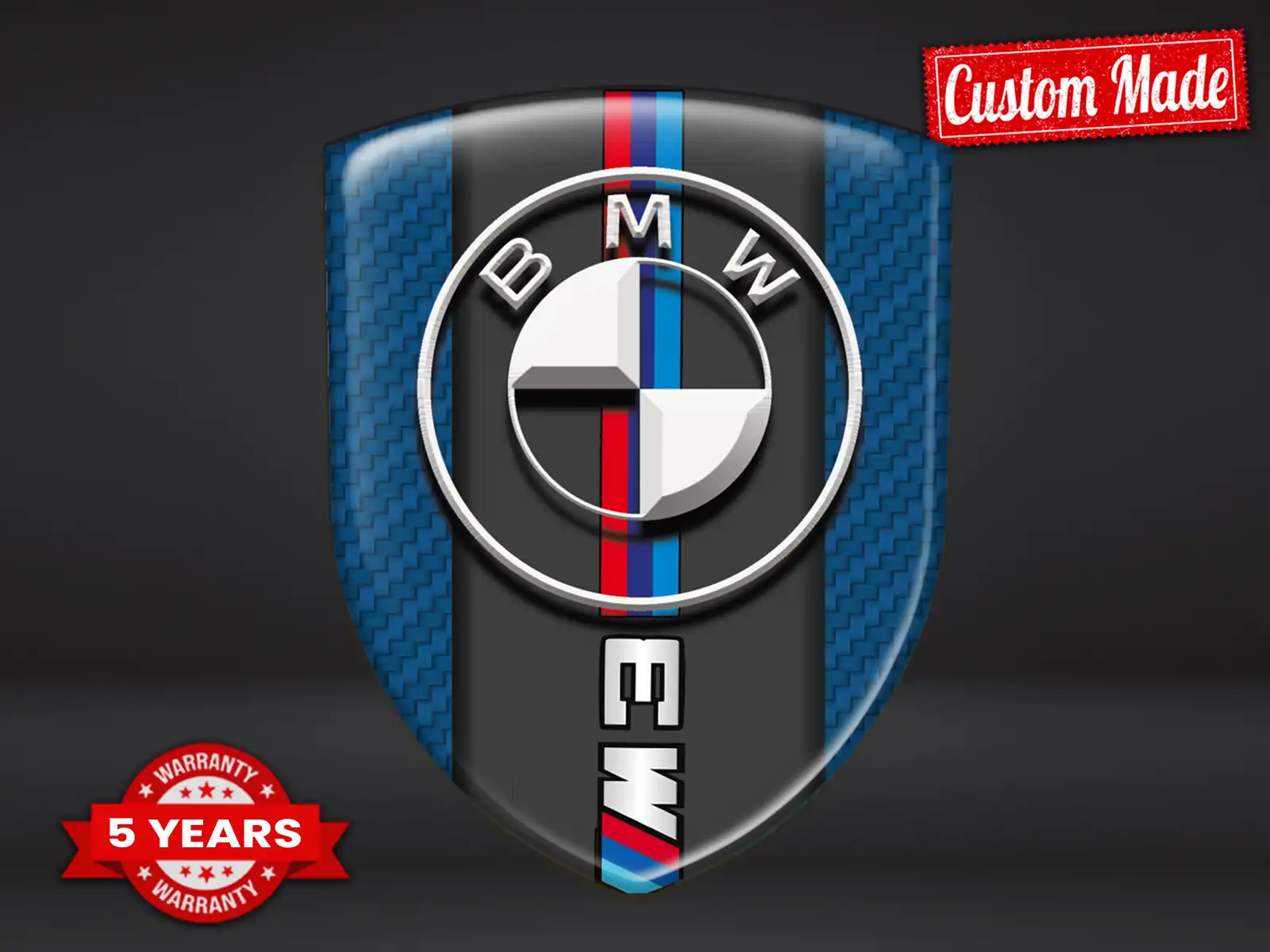 BMW Windschutzsticker Premium Hochwertig Drift
